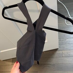 Barton Gray Halter Top